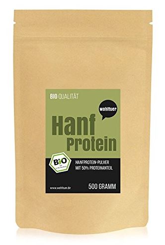 Wohltuer Bio Hanfprotein